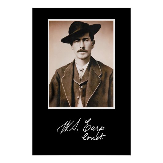 Poster Le gendarme Wyatt Earp dans son premier rôle (Devant)