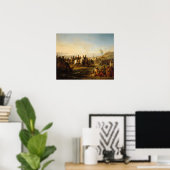 Poster Le général Bonaparte visite les fontaines de (Bureau à domicile)