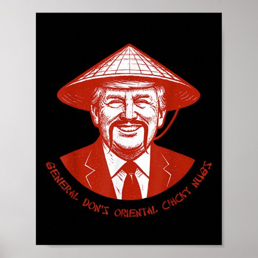 Poster Le Général Dons Funny Chicky Oriental Nugs Dit Quo (Devant)