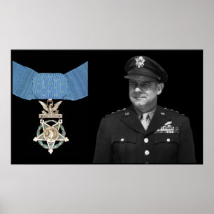 Poster Le Général Doolittle et la médaille de l'honneur