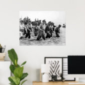 Poster Le général Douglas MacArthur revient (Bureau à domicile)