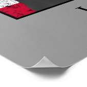 Poster Le général Puller et le drapeau américain (Coin)