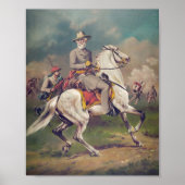 Poster Le général Robert E. Lee à cheval (Devant)