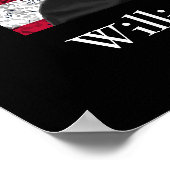 Poster Le général Sherman et le drapeau américain (Coin)