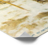 Poster Le général Washington inspecte les couleurs captur (Coin)