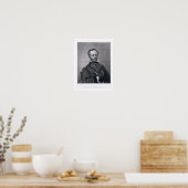 Poster Le général William Tecumseh Sherman, gravé après u (Cuisine)