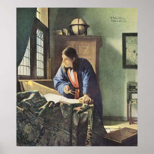 Poster Le géographe (Devant)