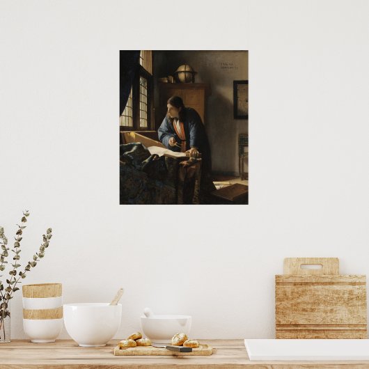 Poster Le géographe (Cuisine)