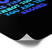 Poster Le Gluten Est La Première Chose Que Je Ne Peux Pas (Coin)