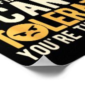 Poster Le gluten est la première chose que je ne peux pas (Coin)