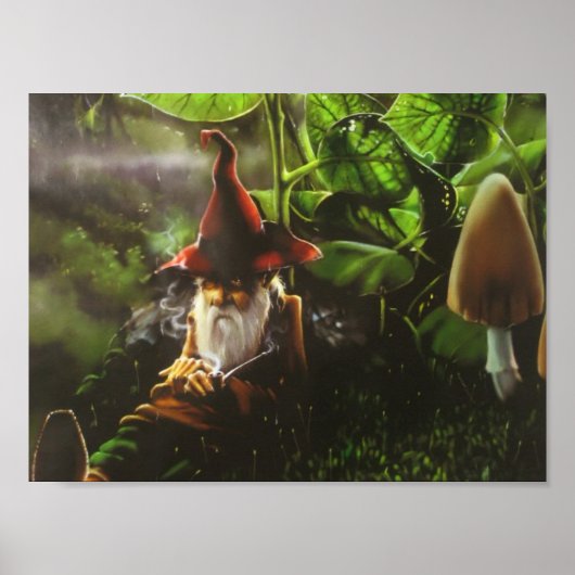 Poster le gnome (Devant)