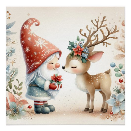 Poster Le Gnome Et Le Renne (Devant)