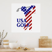 Poster LE GOLF DES Patriotes ÉTATS-UNIS (Cuisine)