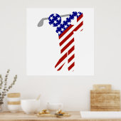 Poster LE GOLF DES Patriotes ÉTATS-UNIS (Cuisine)