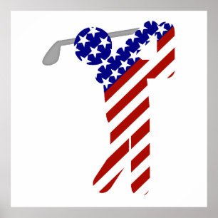 Poster LE GOLF DES Patriotes ÉTATS-UNIS