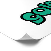 Poster le golf soulage l'humour de stress (Coin)