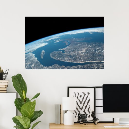 Poster Le Golfe Du Saint-Laurent Et Le Canada. (Bureau à domicile)