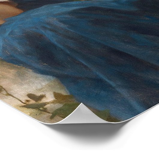 Poster Le Gouter par William-Adolphe Bouguereau (Coin)