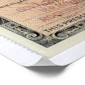 POSTER LE GOUVERNEMENT A DÉLIVRÉ UNE INTERDICTION 1924 (Coin)