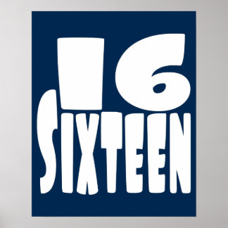 Poster Le grand 16ème anniversaire