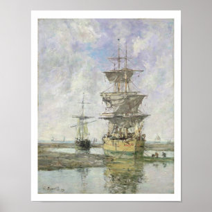 Poster Le Grand Bateau, 1879 (huile sur toile)