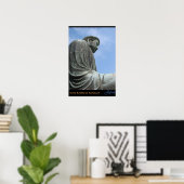 Poster Le Grand Bouddha à Kamakura (Bureau à domicile)