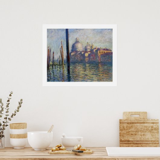 Poster Le Grand Canal (Cuisine)