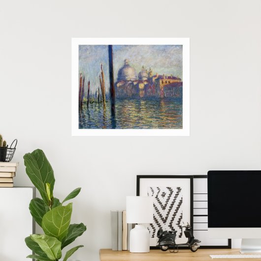 Poster Le Grand Canal (Bureau à domicile)