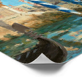 Poster Le Grand Canal à Venise | Édouard Manet (Coin)