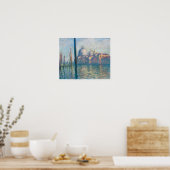 Poster Le Grand Canal, Claude Monet (Cuisine)