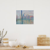 Poster Le Grand Canal de Claude Monet (Cuisine)