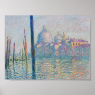 Poster Le Grand Canal de Monet