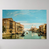 Poster Le Grand Canal, Venise (1879) (Devant)