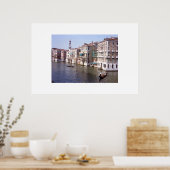 Poster Le Grand Canal - Venise, Italie (Cuisine)