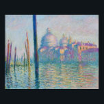 Poster Le Grand Canal, Venise par Claude Monet (1908)<br><div class="desc">Le Grand Canal,  Venise par Claude Monet (1908)</div>