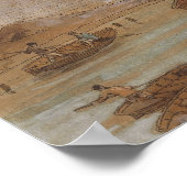 Poster Le Grand Chatelet et le Pont aux Meuniers (Coin)