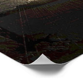 Poster Le grand coucher de soleil sur l'île (Coin)