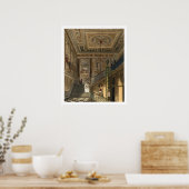 Poster Le Grand Escalier du Palais de Kensington De Pyne (Cuisine)