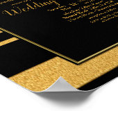 Poster Le grand Faire-part Mariage de Gatsby (Coin)