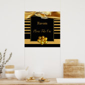 Poster Le Grand Gatsby Inspiration Mariage Faveurs (Cuisine)