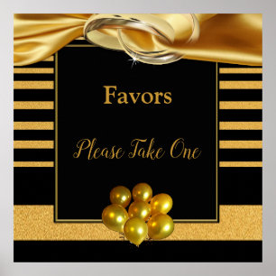 Poster Le Grand Gatsby Inspiration Mariage Faveurs