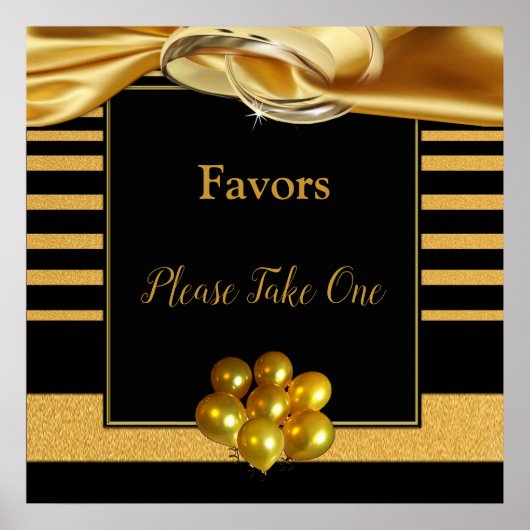Poster Le Grand Gatsby Inspiration Mariage Faveurs (Devant)