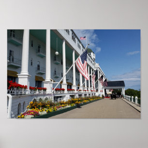Poster Le Grand Hôtel de l'île Mackinac, Michigan
