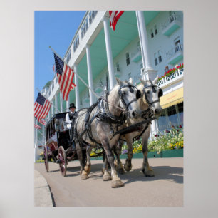 Poster Le Grand Hôtel - Île Mackinac, Michigan