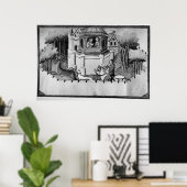 Poster Le Grand Khan à Pékin (Bureau à domicile)