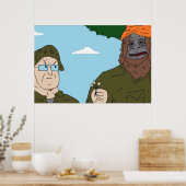 Poster Le Grand Lez Show Sassy Le Sasquatch (Cuisine)