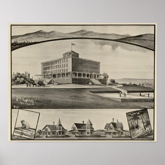 Poster Le Grand Mont Vernon, NH (Devant)