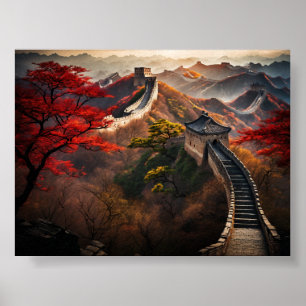 Poster Le grand mur de Chine