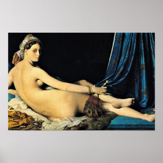 Poster Le Grand Odalisque, Français La Grande Odalisque (Devant)