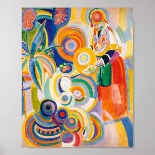 Poster Le grand portugais par Robert Delaunay